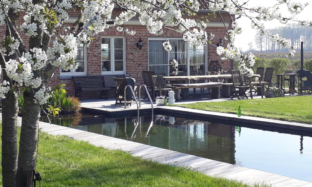 B & B Victors Hof, Met Zwemvijver In Landelijke Setting Lievegem Exterior photo